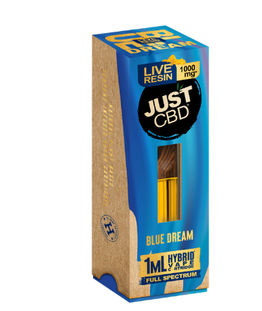 1000mg Blue Dream Live Resin CBD Vape Cartridges